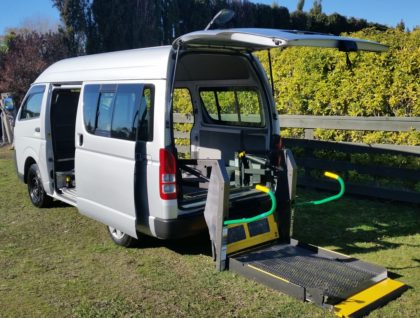 Toyota Hiace Exterior 3 420x318 - Toyota Hiace Wheelchair Accessible - Seats 7