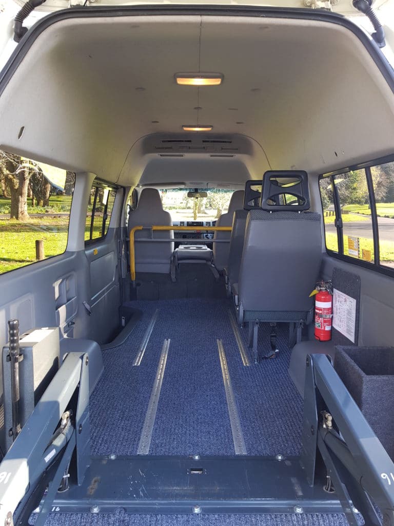 Toyota Hiace Wheelchair Accessible Vehicle - Seats 5 - New Zealand