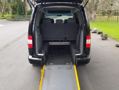 Wheelchair Accessible Volkswagen Caddy with Rear Ramp