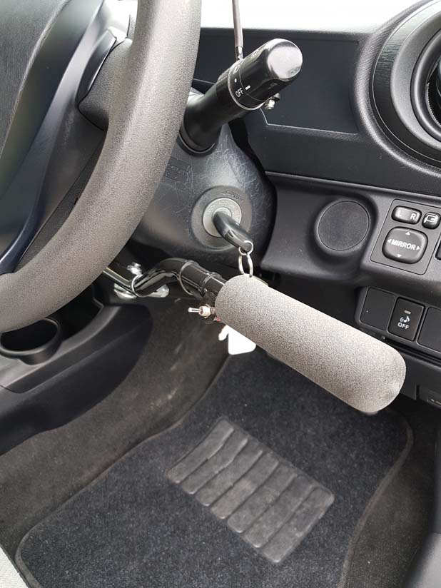 Toyota Aqua Hybrid Hatchback with Push/Pull Hand Controls