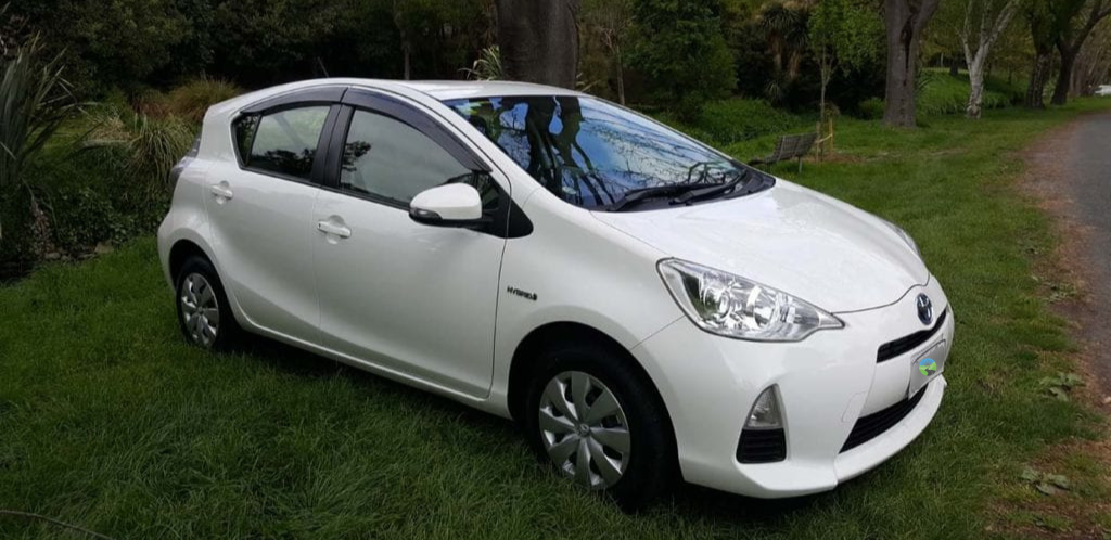 Toyota Aqua Hybrid Hatchback with PushPull Hand Controls