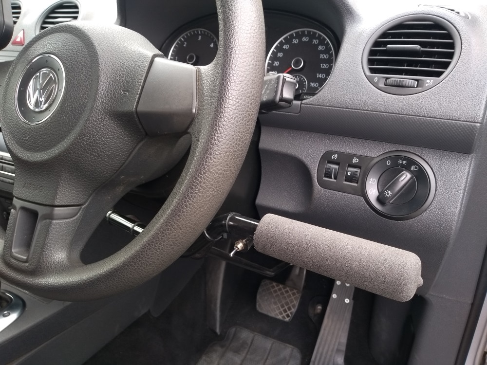 Volkswagon Caddy with Push Pull hand controls