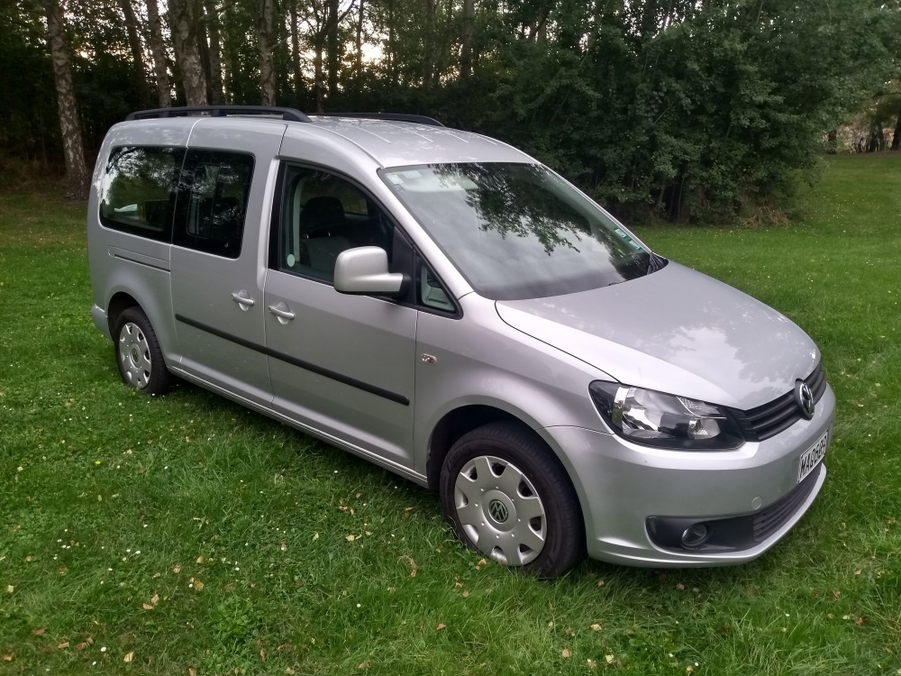 Volkswagon Caddy with Push Pull hand controls