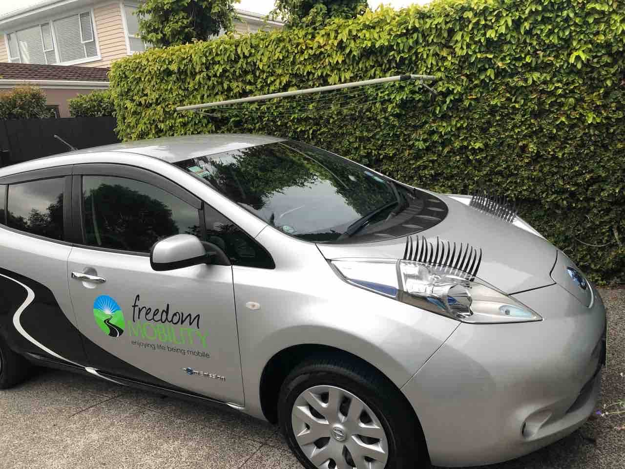 M Car - Eyelash Extensions for the Boss's Car