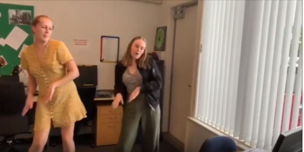 Dancing in the office still - Dancing in the Office