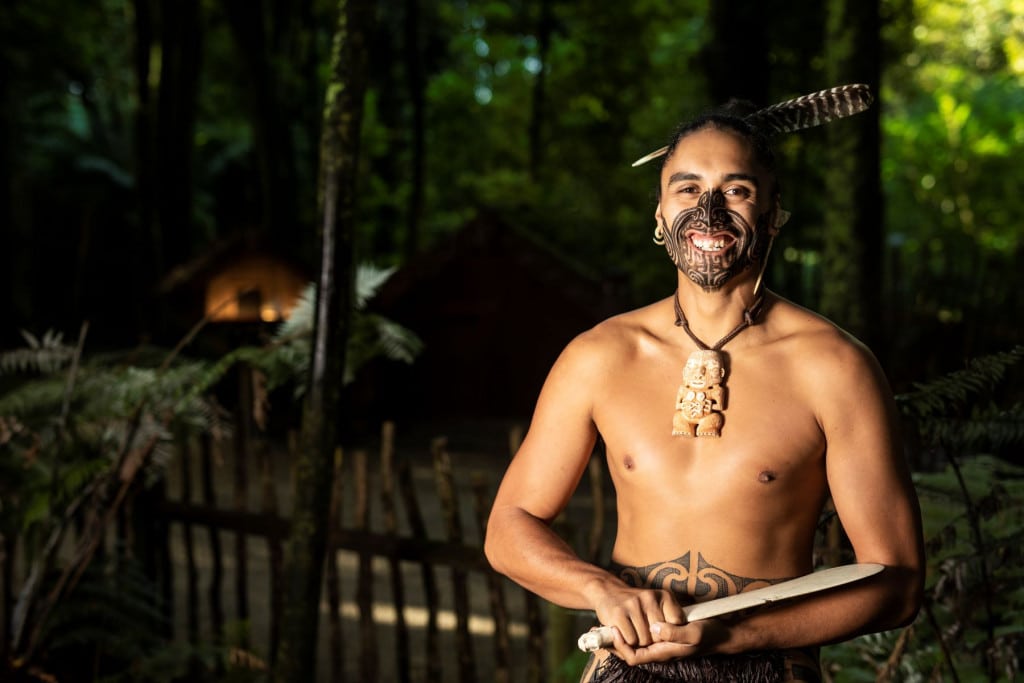 EVENING SMILE 1024x683 1 - Tamaki Maori Village