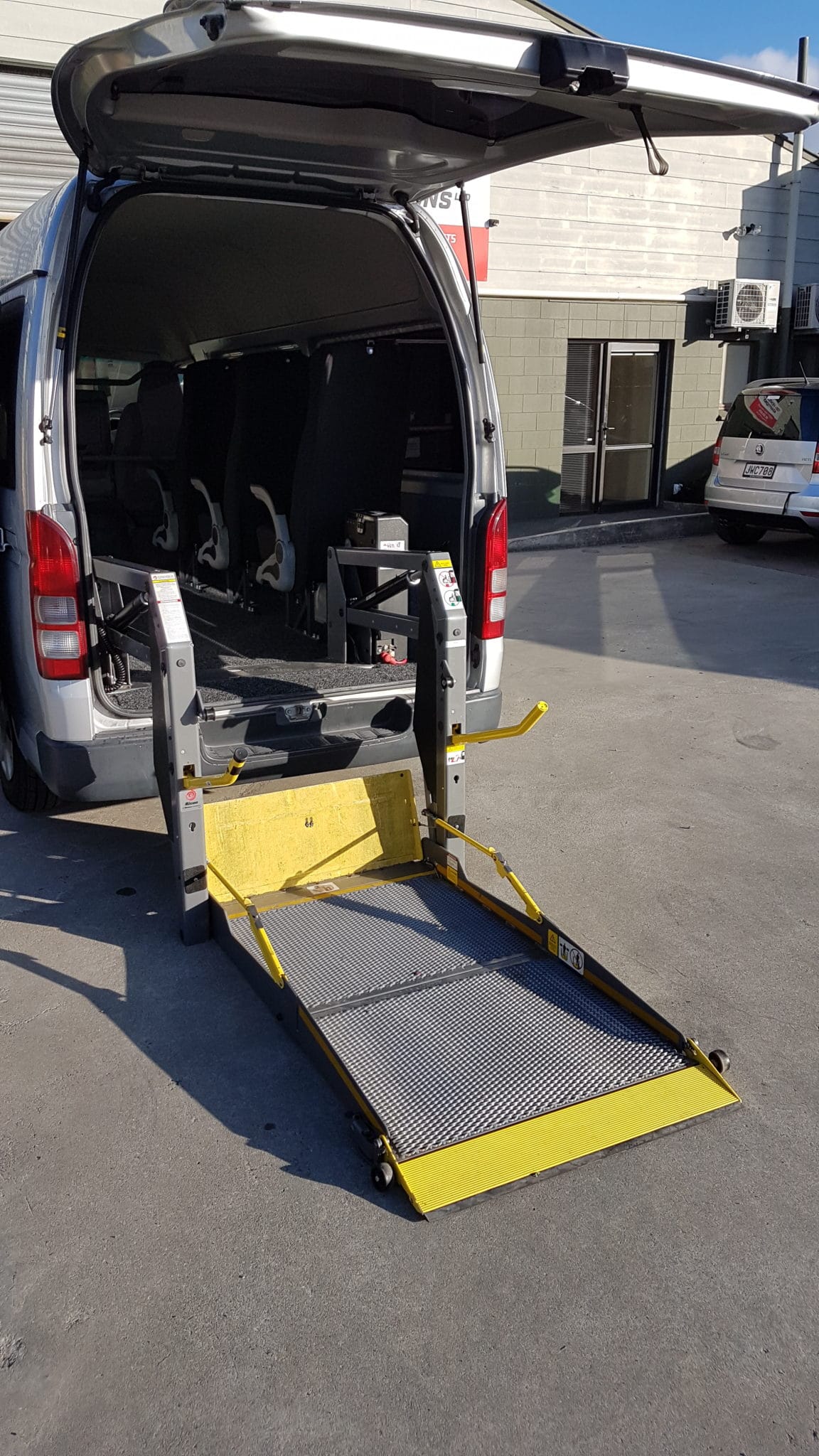 Toyota Hiace Wheelchair Accessible with Rear Hoist Seats 5