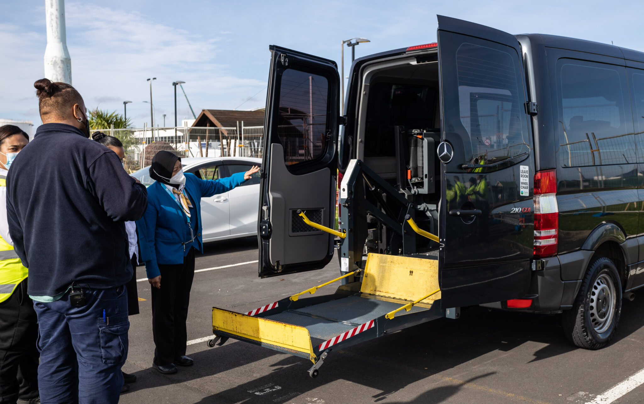 Helping Auckland Airport Valet Staff