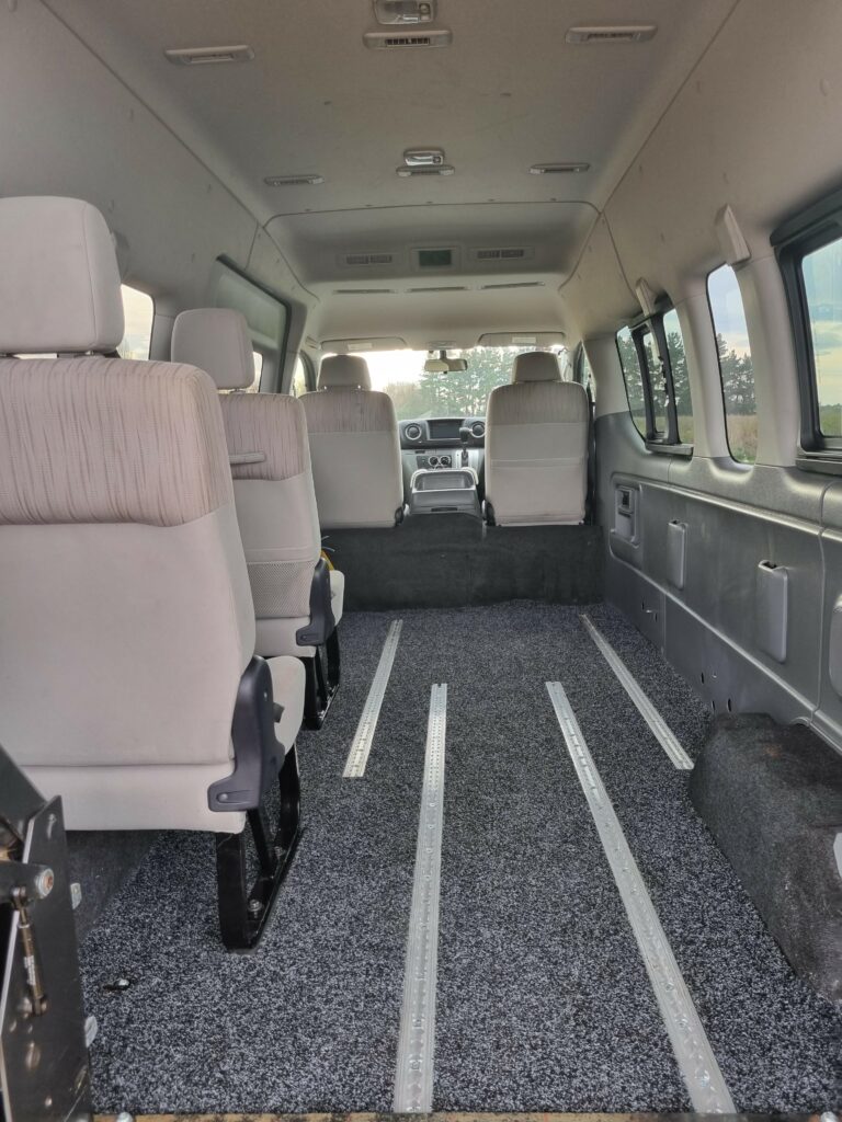 NissanCaravanWheelchairVanInterior