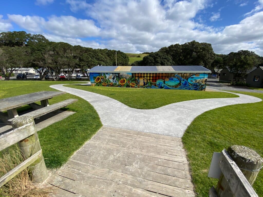 PathwaytoSurfClubWaipCove 1024x768 - Accessible Beach - Waipu Cove Beach