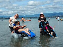 BeachWheelchairsWaihiBeach 240x180 - Accessible Beach - Waihi Beach