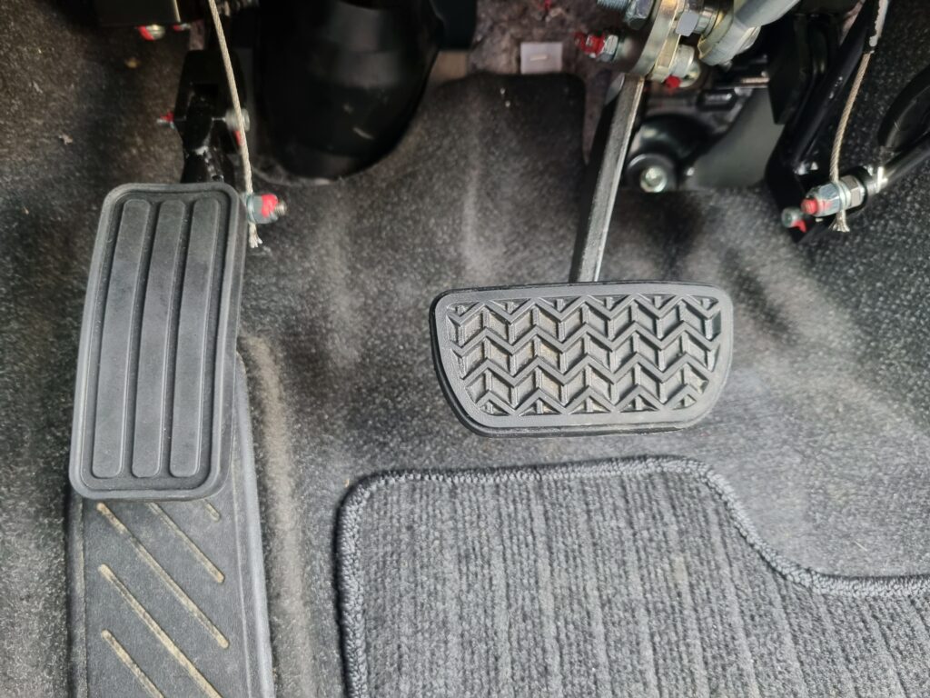 Toyota Fielder Hybrid with Left Foot Accelerator