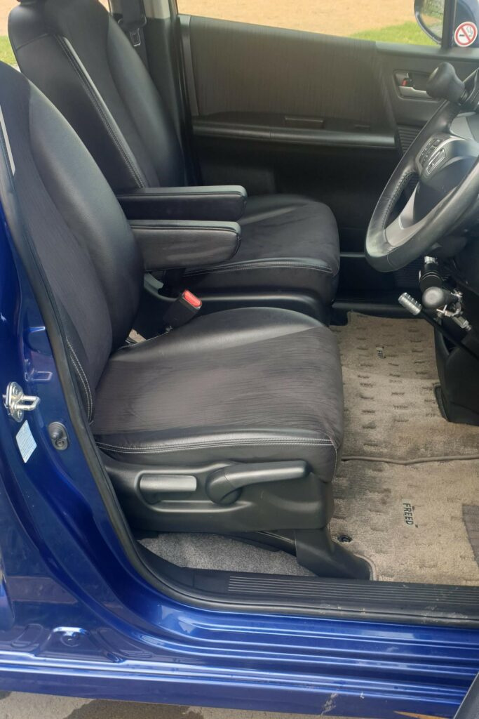 Honda Freed Hybrid with Hand Controls front seat