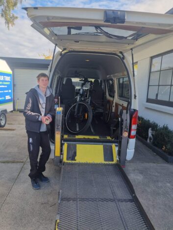 RideYourTrikeVehilce 353x470 - Freedom Mobility donates vehicle to Ride Your Trike