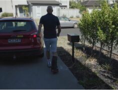 MattEVans 235x180 - ‘It’s been an absolute lifesaver’. A snapped Achilles tendon looked like disaster for Matt’s business, until ACC approved one of our hand-control cars.