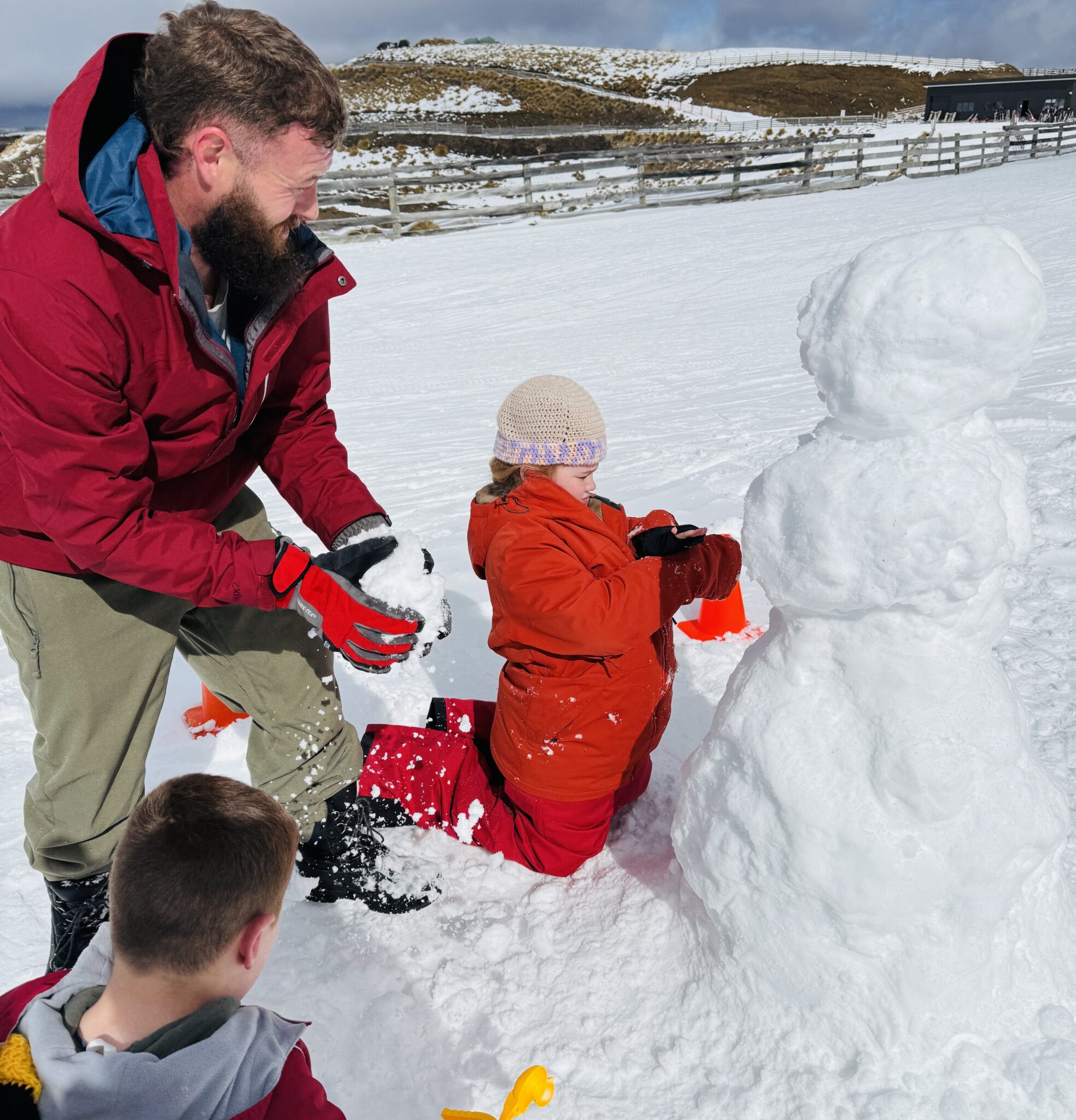 snowman2 scaled - A snowy wish come true in Queenstown