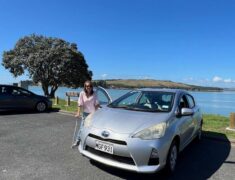 Bridgette 235x180 - Recovery from patella surgery was Bridgette’s focus. Our hand-control car was the key