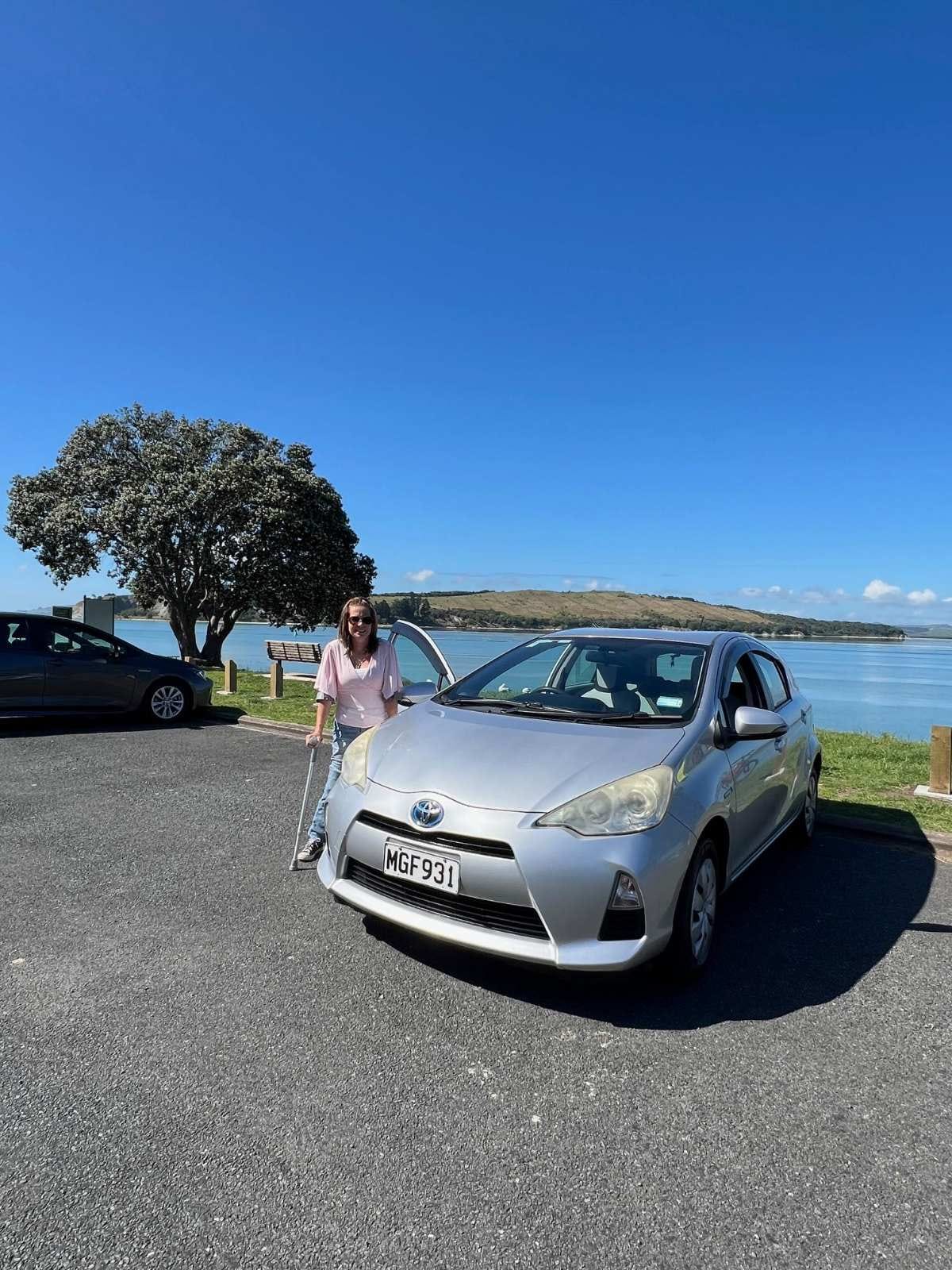 Recovery from patella surgery was Bridgette’s focus. Our hand-control car was the key Bridgette - Recovery from patella surgery was Bridgette’s focus. Our hand-control car was the key